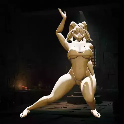 Sexy Goat Woman figure