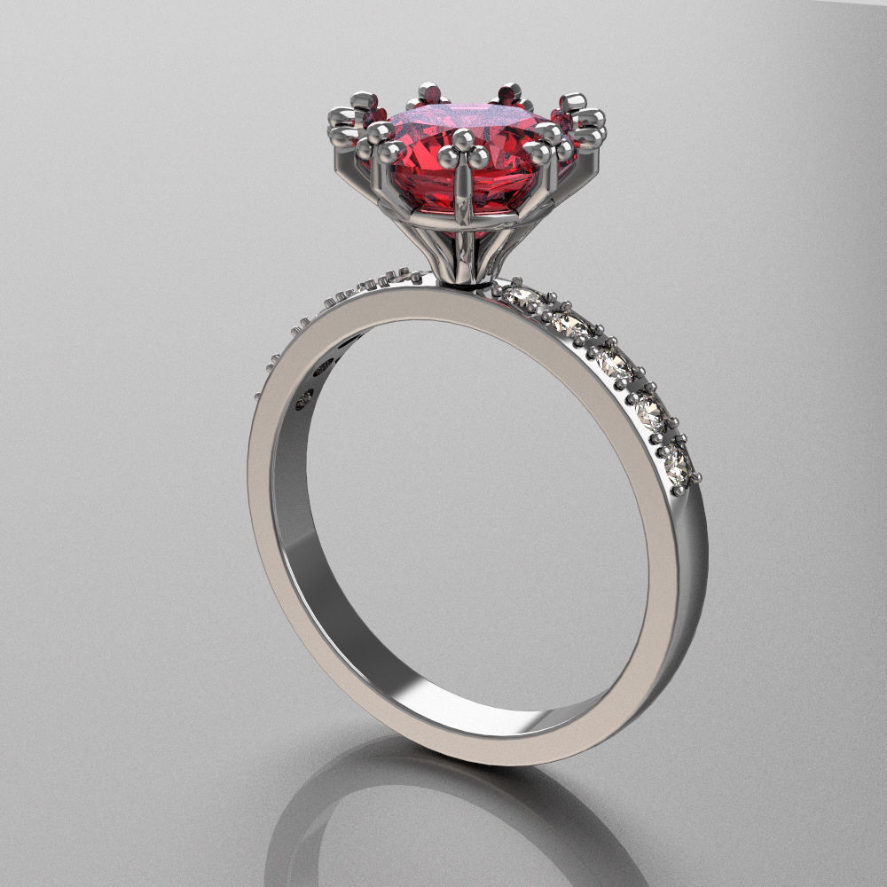 Ring for Womens 3D print model_2