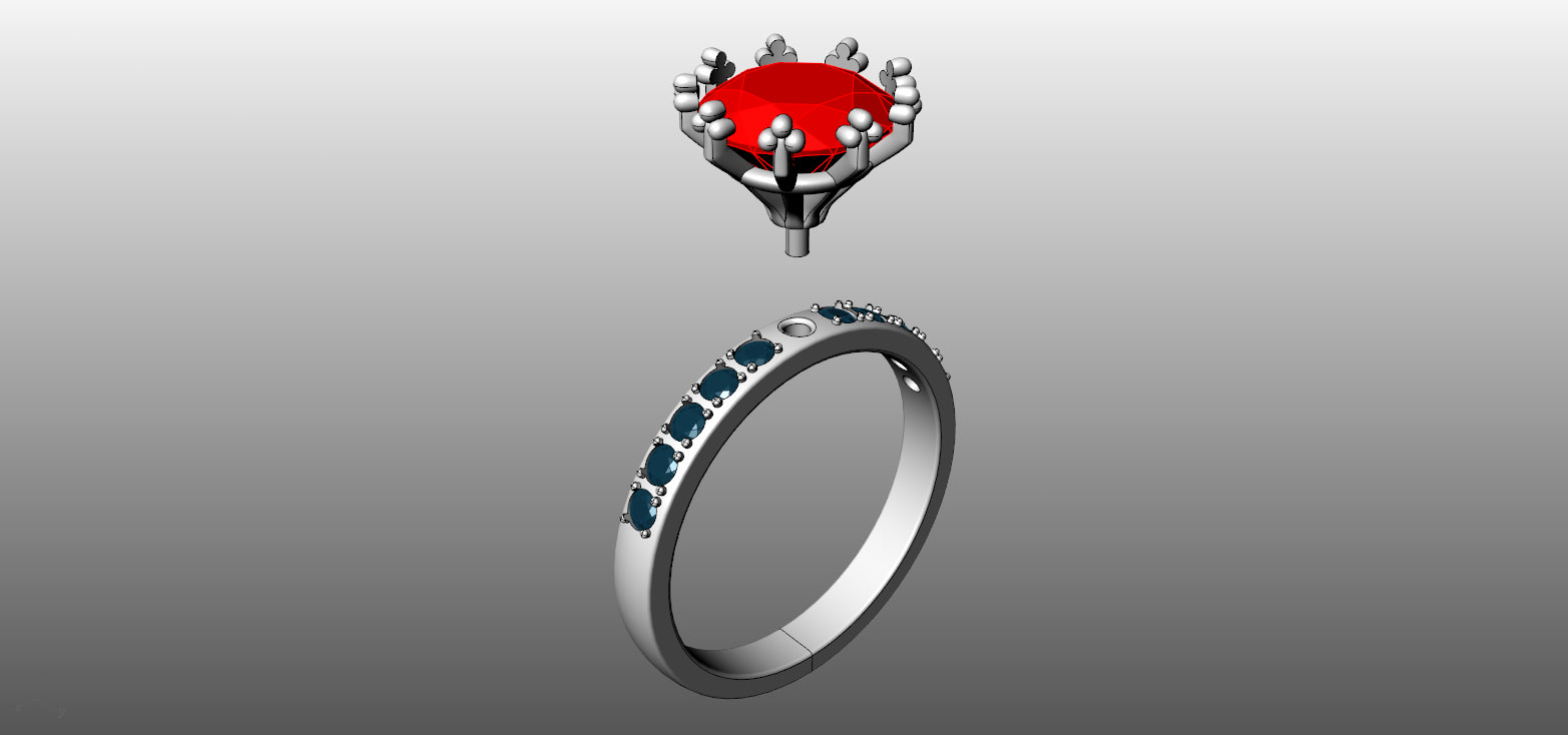 Ring for Womens 3D print model_1