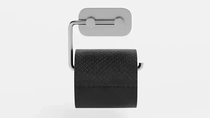 -Toilet Paper on Holder V1-