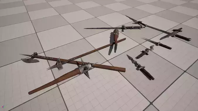 Old Medieval Weapons