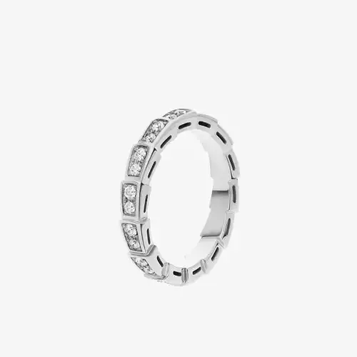 BULGARI - SERPENTI VIPER - RING - FULL DIAMOND PAVING