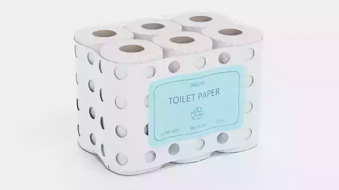 Toilet Paper Pack V3 - Delux Concept Packaging