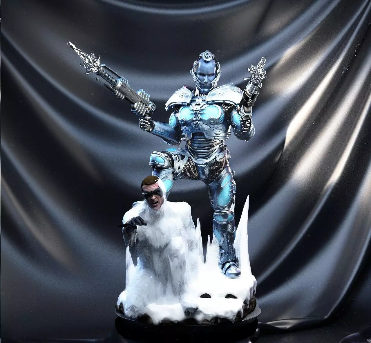 Mr Freezer 3D print model