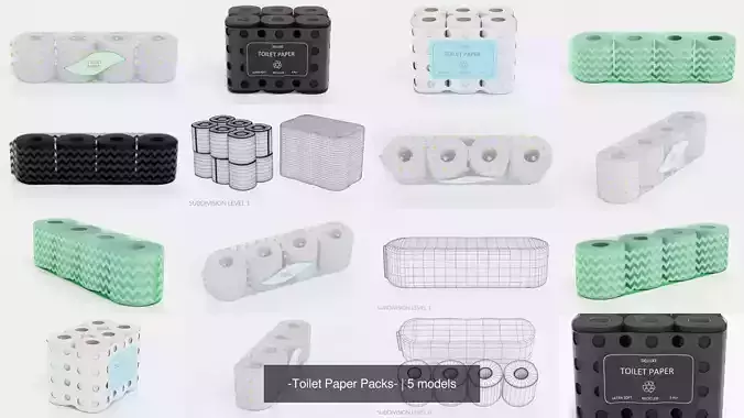 -Toilet Paper Packs-