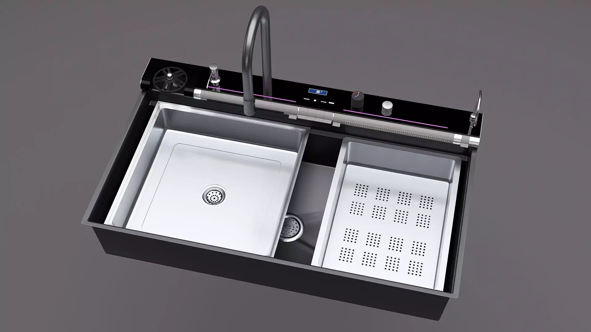 Multifunction Kitchen Sink 3D model
