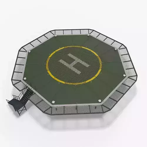 Helipad With Net --323--