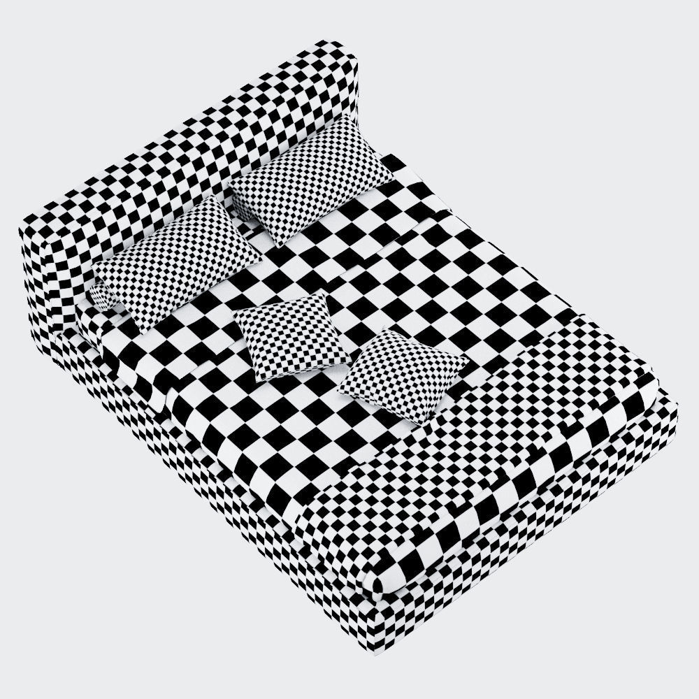 Jesse Mark Bed 3D model_9