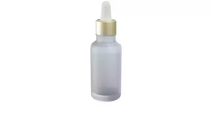 Luxury Frosted Cosmetic Dropper Bottle Serum Oil 