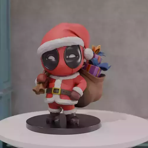 deadpool santa claus Christmas