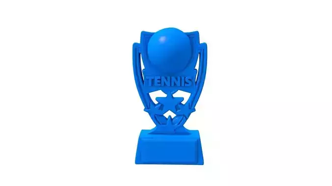Tennis trophy  -  Tennis trophy stl 