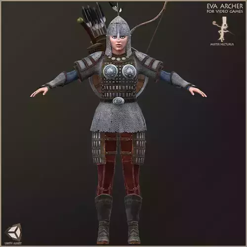 Eva Archer Playable Character