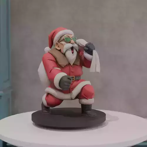 master roshi santa claus Christmas