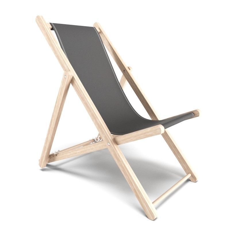 Kare Design Collection Deckchair 3D model_1
