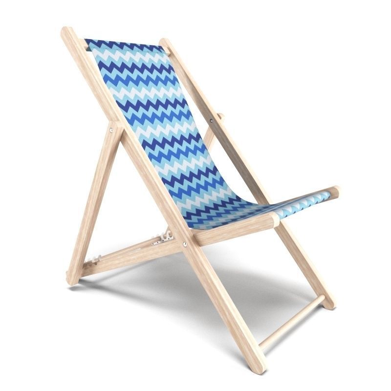 Kare Design Collection Deckchair 3D model_2