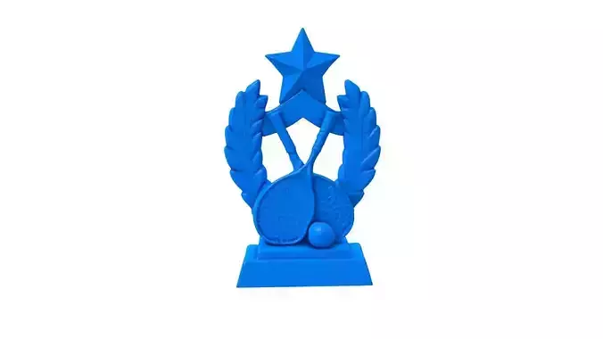 Tennis trophy -  Tennis trophy stl 
