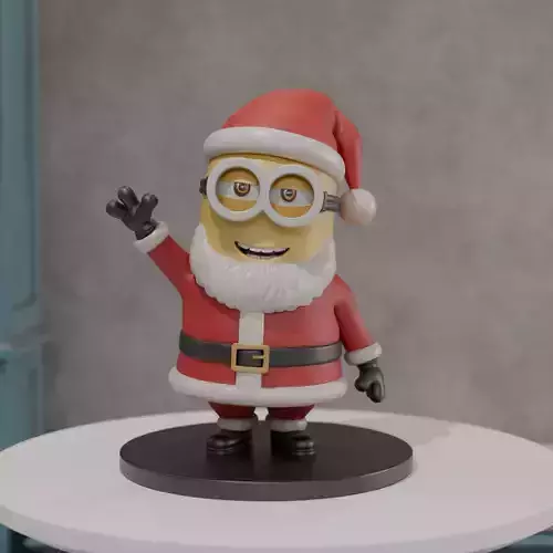 minion santa claus Christmas