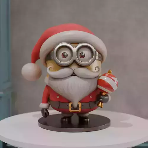 minion santa claus Christmas