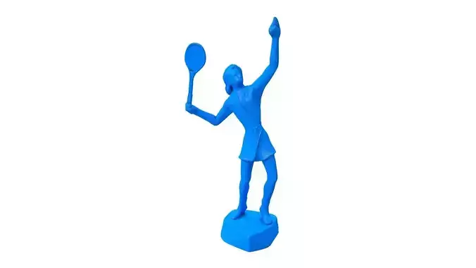 Tennis trophy -  Tennis trophy stl 