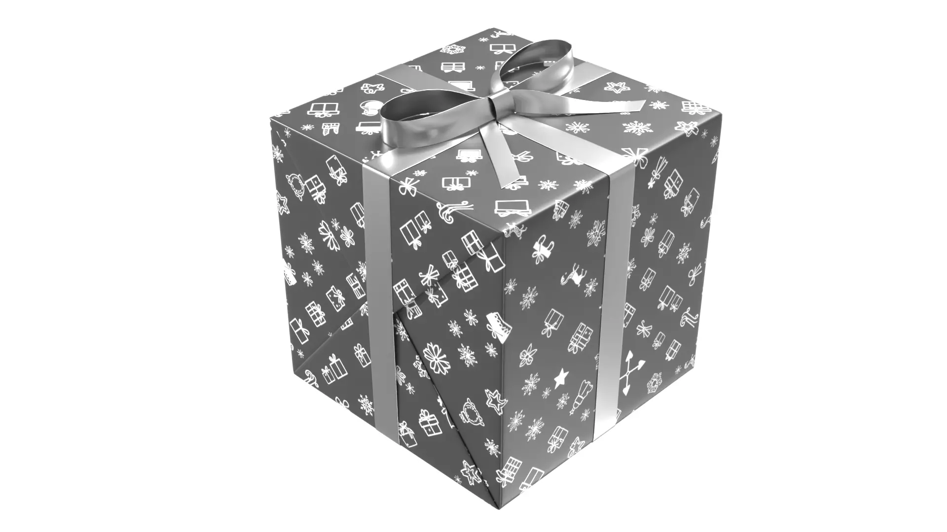 Christmas Present PBR 077 3D model