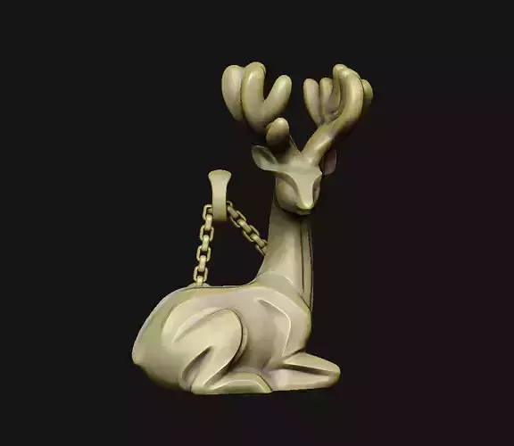 deer antler horns charm winter shiny cute simple lovely nature