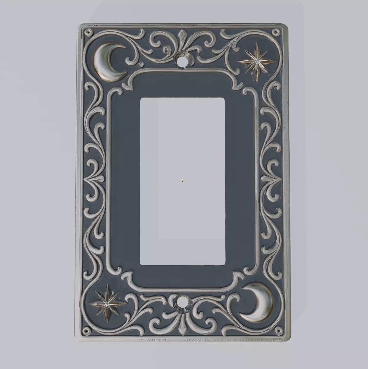 CELESTIAL DECORA STYLE SWITCH WALL PLATE 3D print model