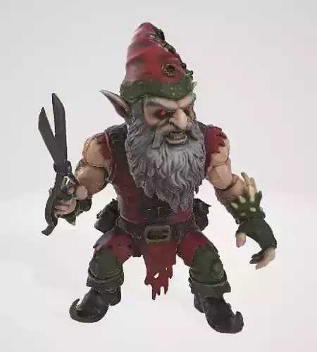 Grumpy Elf Warrior 