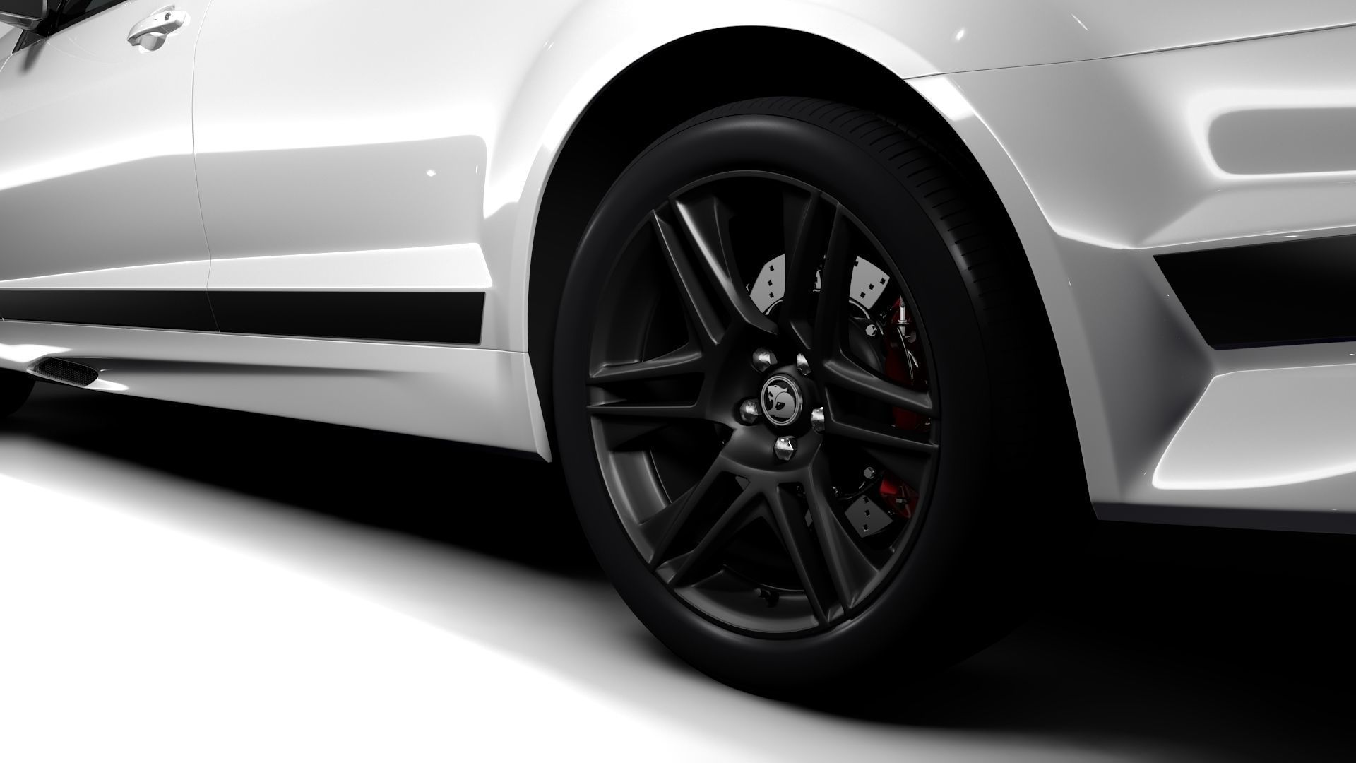 HSV Maloo R8 SV Black Gen F2 2017 3D model_11