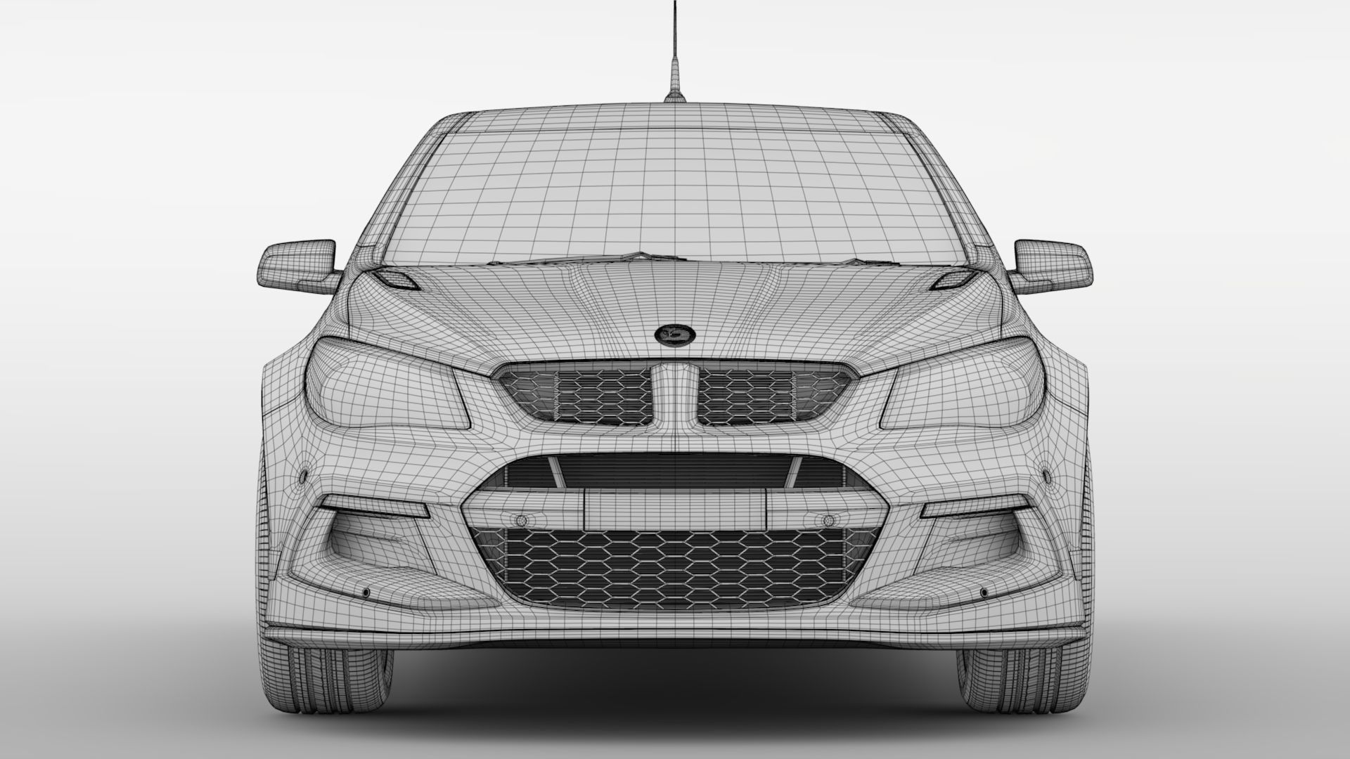 HSV Maloo R8 SV Black Gen F2 2017 3D model_21