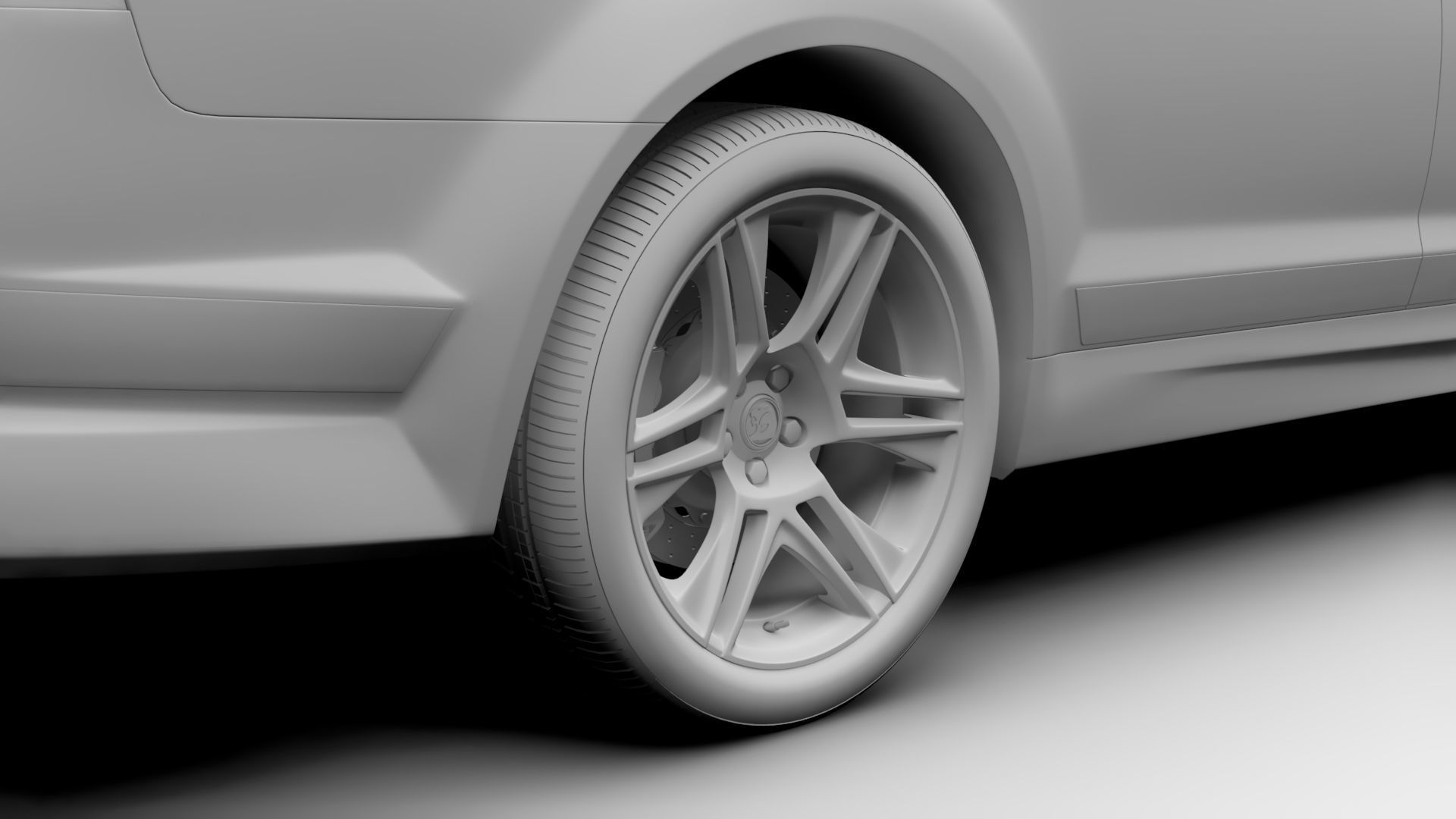 HSV Maloo R8 SV Black Gen F2 2017 3D model_16