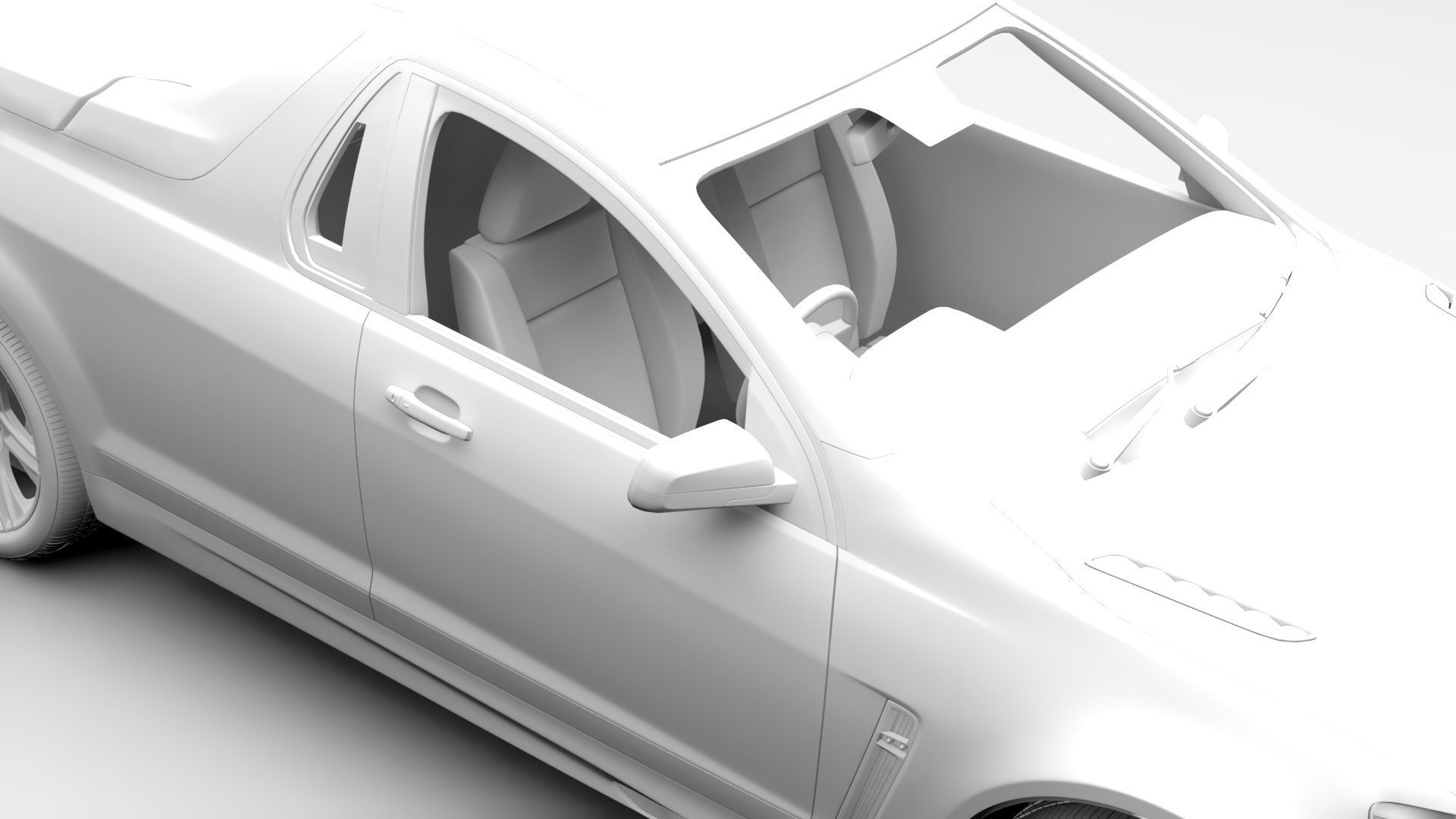 HSV Maloo R8 SV Black Gen F2 2017 3D model_13