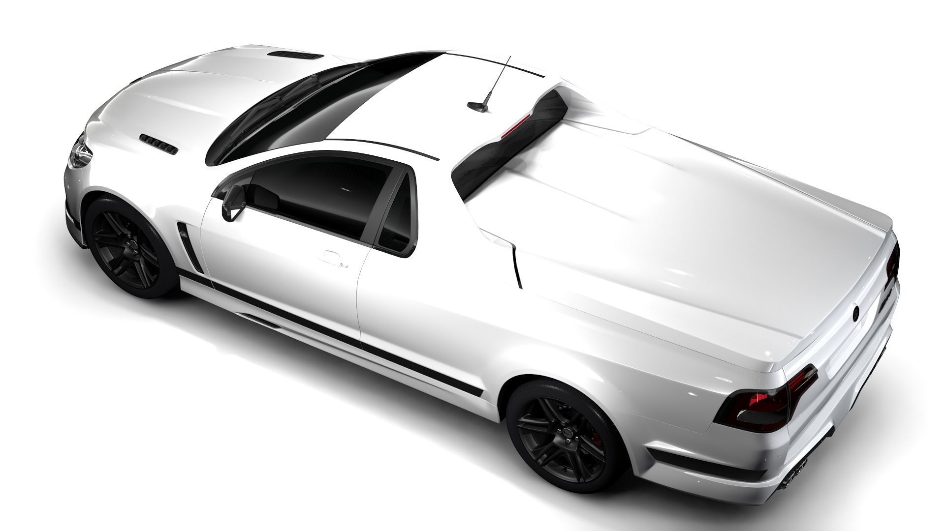 HSV Maloo R8 SV Black Gen F2 2017 3D model_7