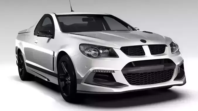 HSV Maloo R8 SV Black Gen F2 2017 3D model