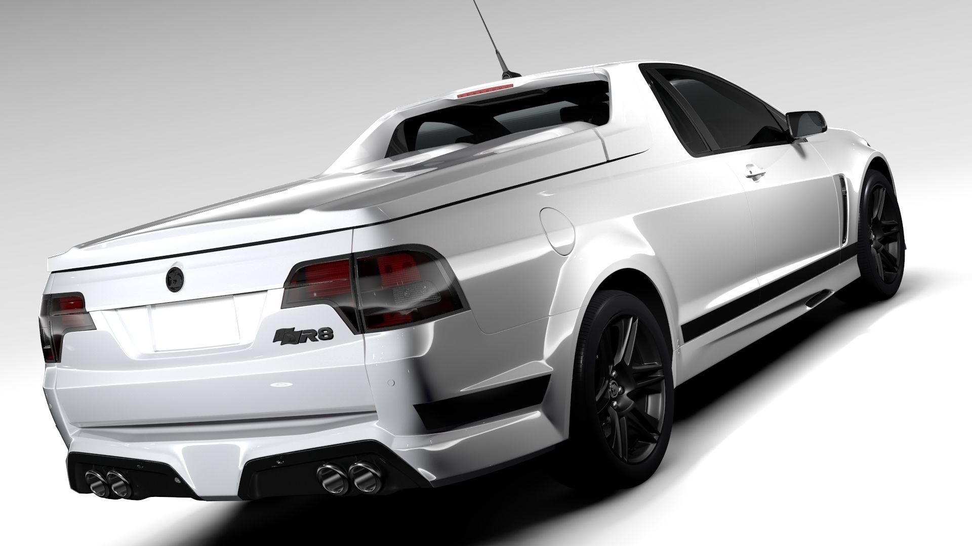 HSV Maloo R8 SV Black Gen F2 2017 3D model_8