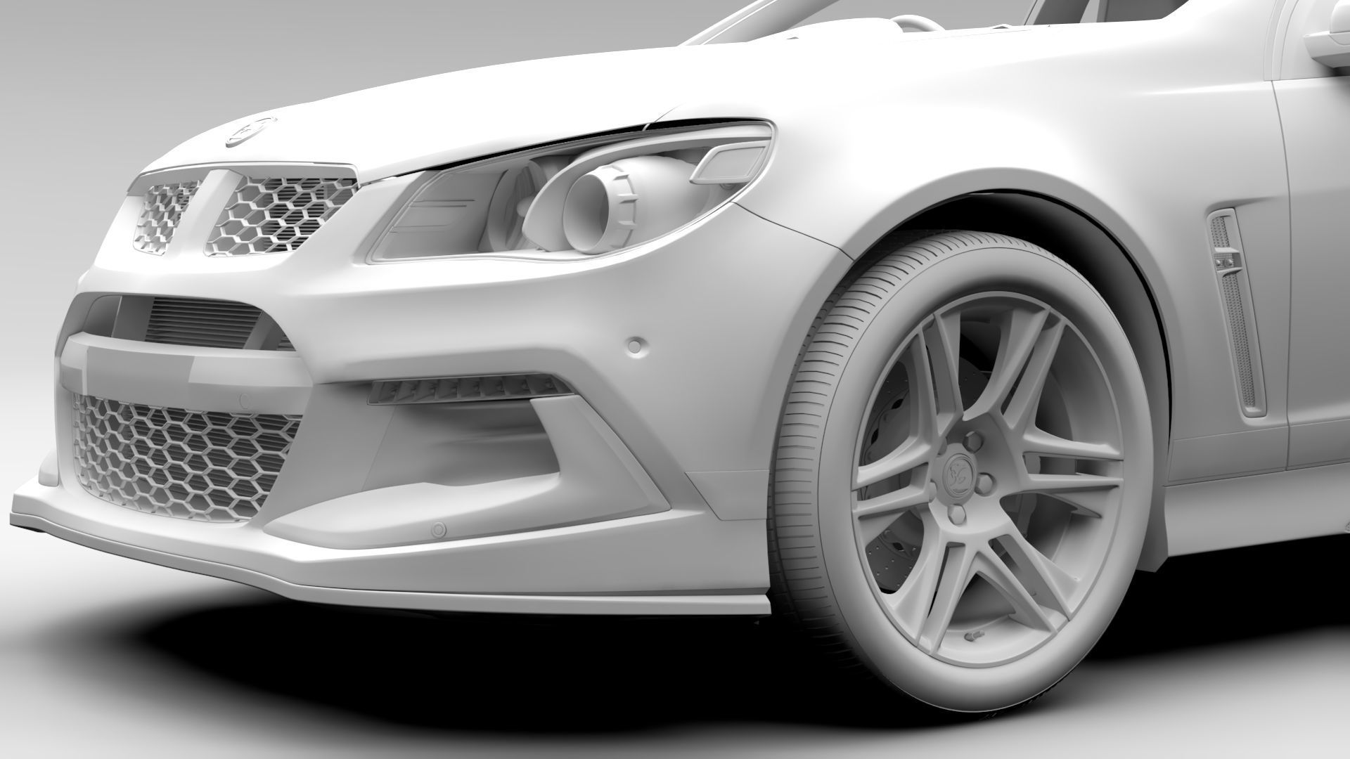 HSV Maloo R8 SV Black Gen F2 2017 3D model_15