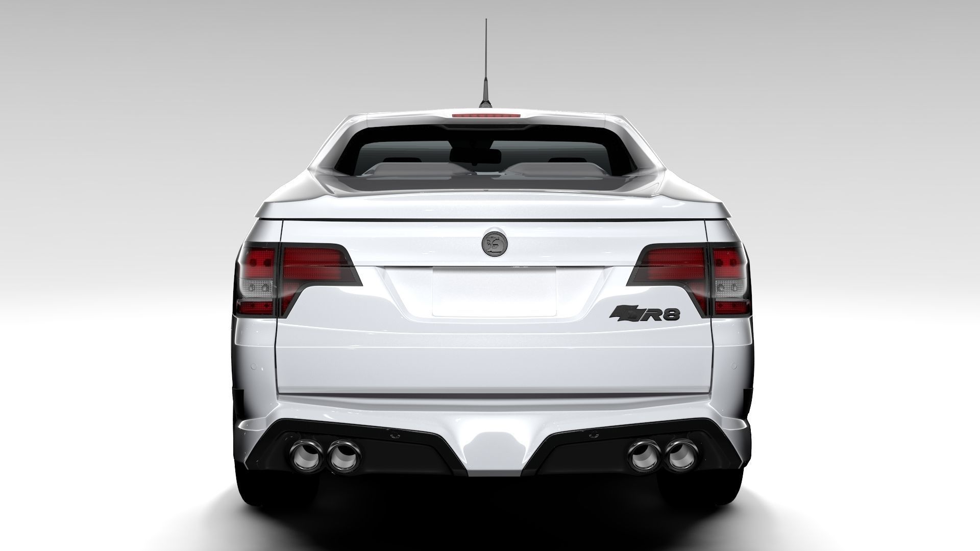 HSV Maloo R8 SV Black Gen F2 2017 3D model_5