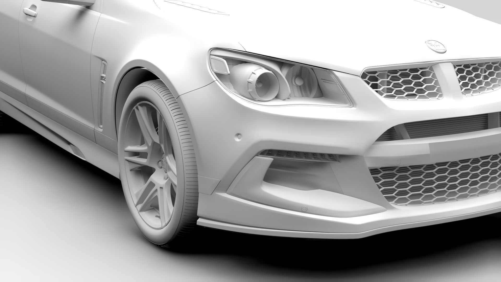 HSV Maloo R8 SV Black Gen F2 2017 3D model_17