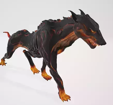 Inferno Hound 3D model