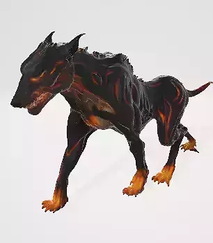 Inferno Hound 3D model