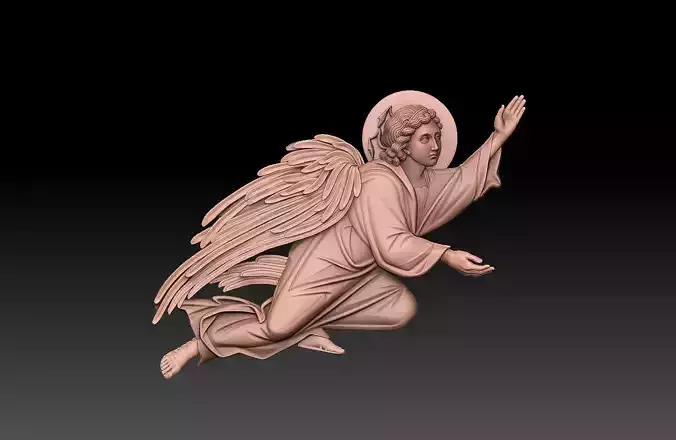 Orthodox Angel in Flight