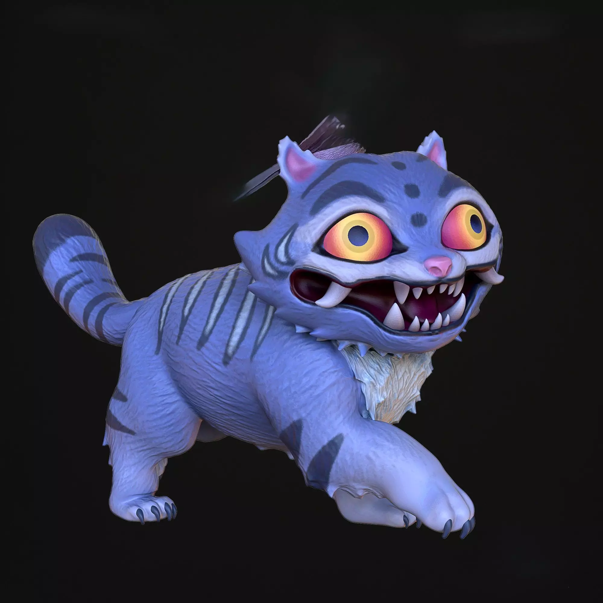 KPOP DEMON HUNTERS DERPY TIGER 3D print model