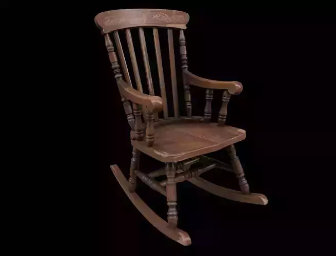 Wooden Rocking Chair