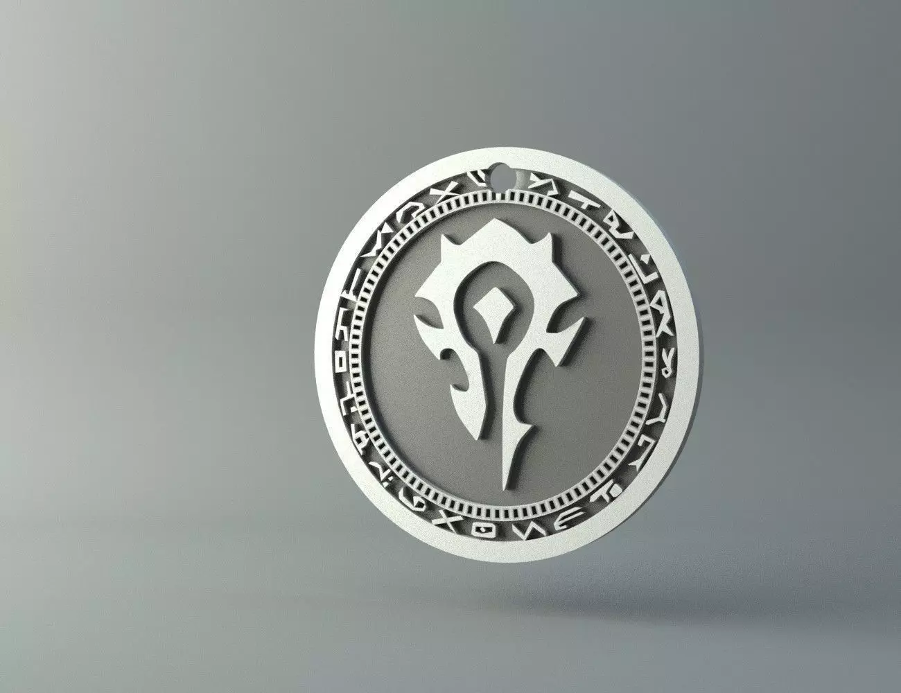 Horde pendant Free 3D print model