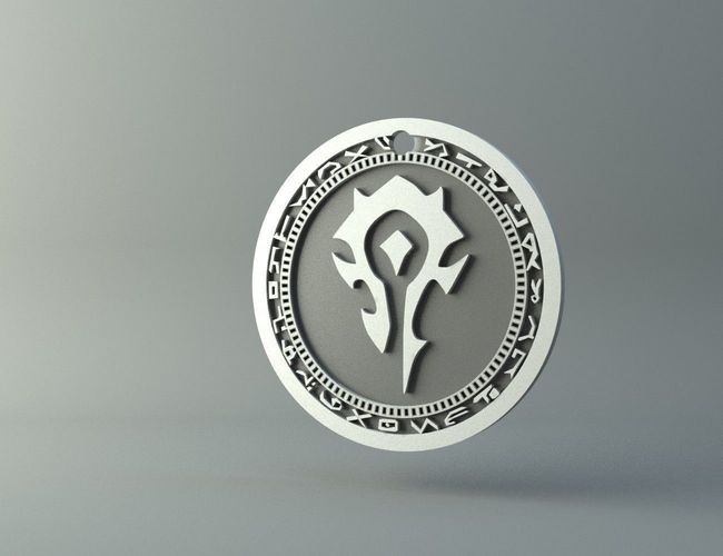 Horde pendant Free 3D print model