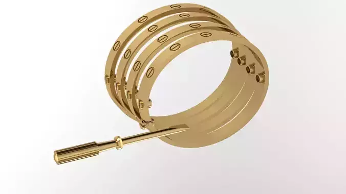 carter screw bracelet 4 sizes