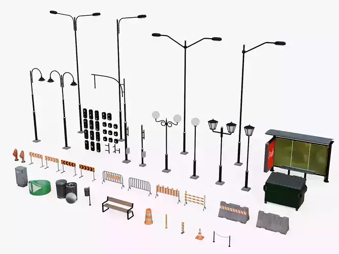 Urban Street Assets Pack