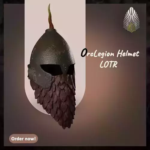 Mines of Moria Orc Legion helmet lotr 3d digital download