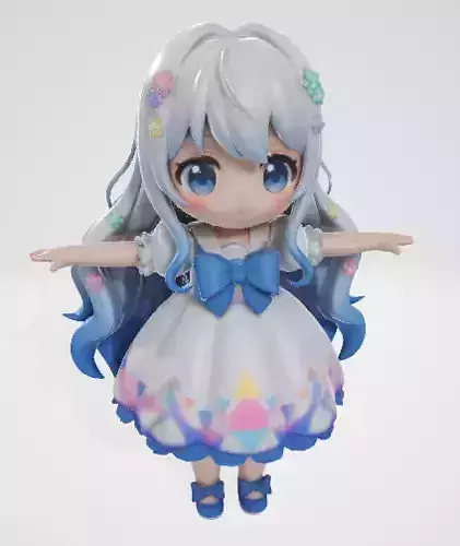 3D Doll Model