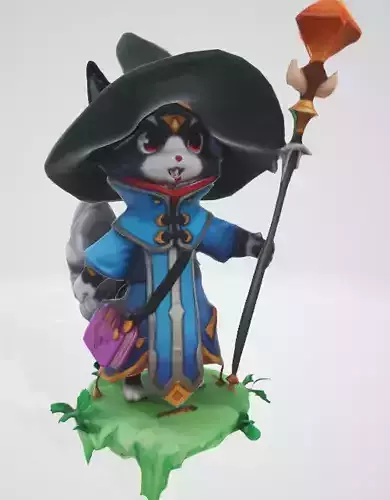 Wizard Raccoon Advent 