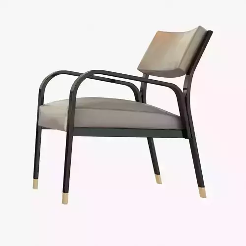 Holly hunt  GERMAIN LOUNGE CHAIR 3D model
